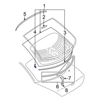 New OEM Genuine Isuzu, Rear Disc Brake Bushing - Part # 5862020050