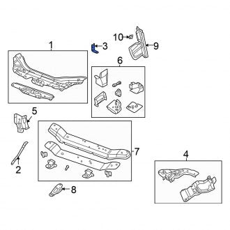 New OEM Genuine Isuzu, Windshield Wiper Motor Cover - Part # 8124630530