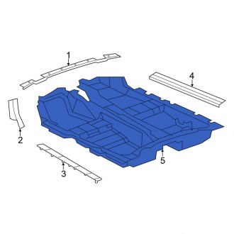 New OEM Floor Carpet Fits, 2009-2010 Chrysler Sebring - Part # XS06XDVAF