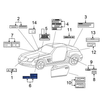 New OEM Genuine Isuzu, Rear Liftgate Latch Control Rod - Part # 5862037210