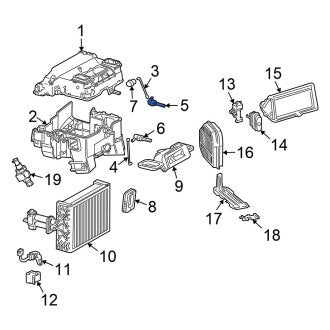 New OEM Genuine Isuzu, Suspension Control Arm Bolt - Part # 8115166640