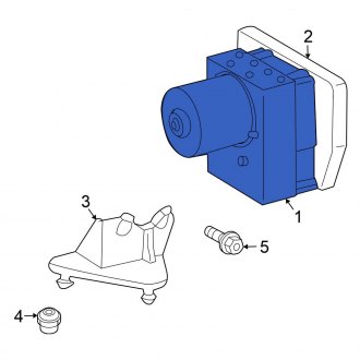 New OEM ABS Hydraulic Assembly Fits, 2004 Chrysler Crossfire - Part # 5139023AA