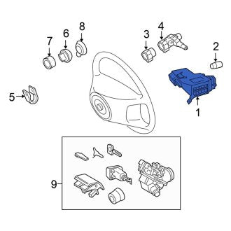 New OEM Headlight Switch Fits, 2004-2008 Chrysler Crossfire - Part # 5098639AA