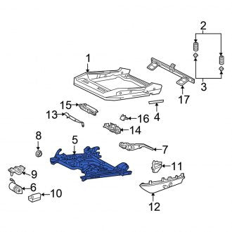 New OEM Seat Adjuster Fits, 2004-2008 Chrysler Crossfire - Part # 5170511AA