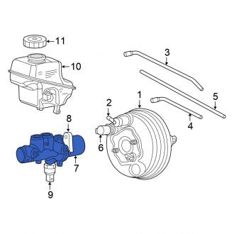 New OEM Brake Master Cylinder Fits, 2007 Chrysler 300 - Part # 5189175AA