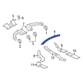 New OEM Front Dashboard Air Vent Trim Fits, 2008-2010 Chrysler 300 - Part # 1FQ53XDVAC