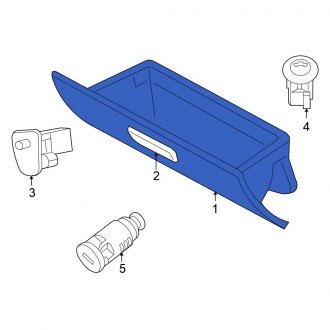 New OEM Front Glove Box Fits, 2010 Chrysler 300 - Part # XW23XT1AC