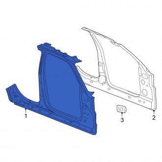 New OEM Left Outer Uniside Fits, 2005-2008 Chrysler 300 - Part # 5135905AN