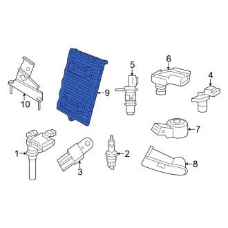 New OEM Engine Control Module (5150696AC) Fits, 2013 Chrysler 300 - Part # 5150696AC