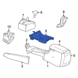 New OEM Automatic Transmission Shift Cover Plate Fits, 2001 Chrysler 300M - Part # SG301DVAF