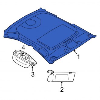 New OEM Headliner Fits, 2003-2004 Chrysler 300M - Part # TJ09TL2AF