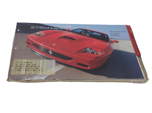 New OEM 2003 Ferrari 575M Scaglietti Options Insert Pages Cat. 10/02