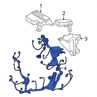 New OEM Engine Wiring Harness Fits, 2001 Plymouth Neon - Part # 4794719AA