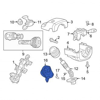 New OEM Genuine Plymouth, Lower Steering Column Cover - Part # QK48XDV