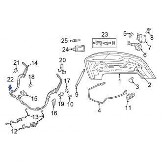 New OEM Genuine Isuzu, Brake Master Cylinder Reservoir Strainer - Part # 8972890940