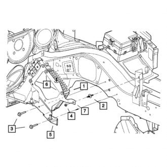 New OEM Engine Control Module (R4896681AB) Fits, 2003 Chrysler Sebring - Part # R4896681AB