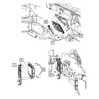 New OEM Engine Control Module (RL187760AA) Fits, 2007-2009 Chrysler PT Cruiser - Part # RL187760AA