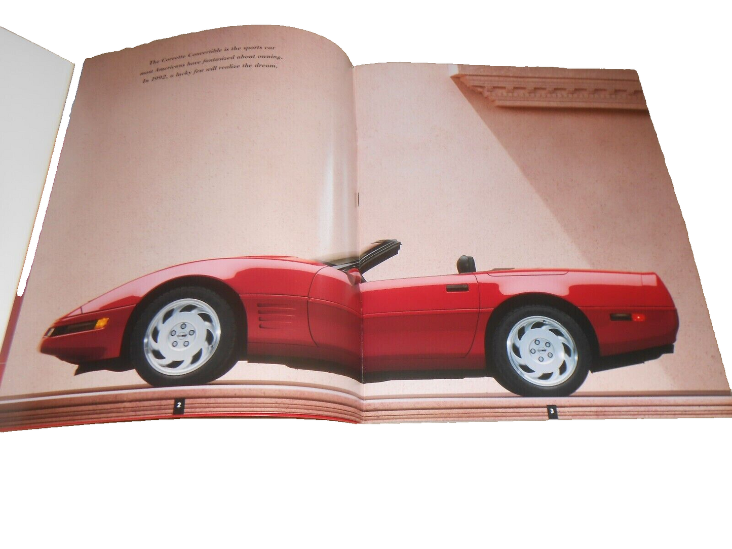 OEM 1992 Chevrolet Corvette Sales Brochure Kit, Coupe, Convertible & ZR1