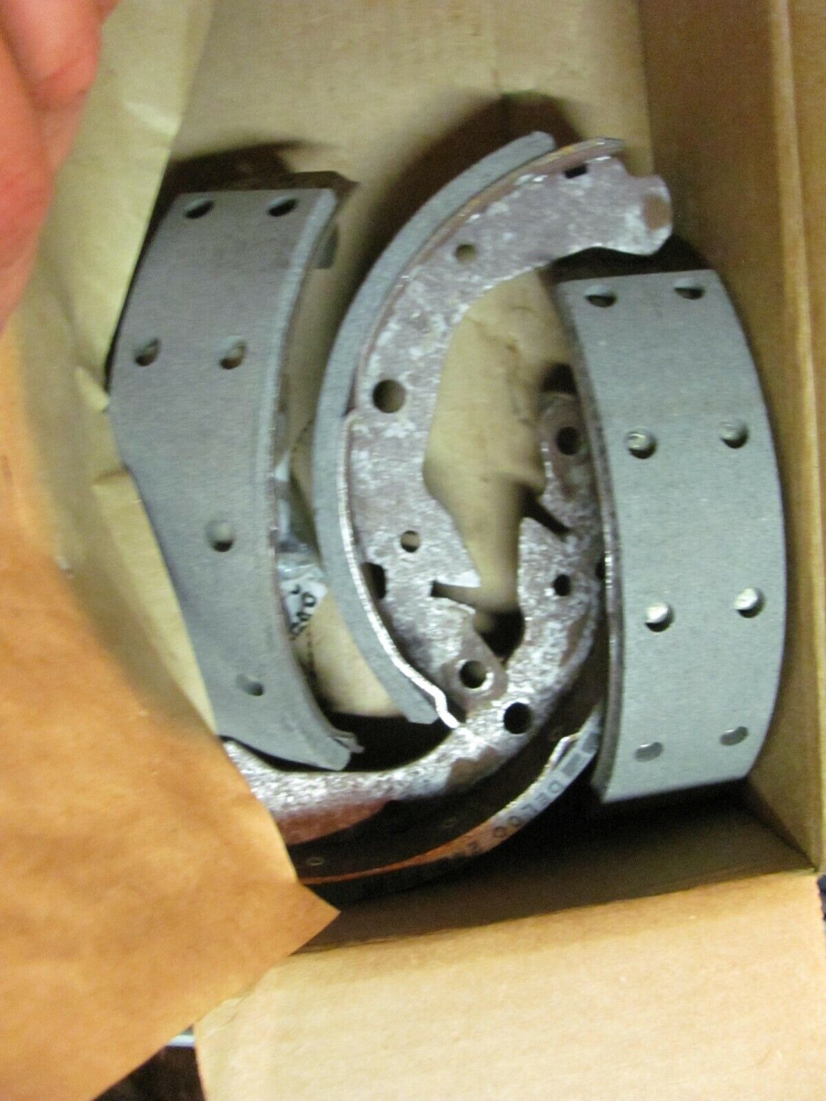 New OEM 1987-1991 Chevrolet Beretta A/C Delco Rear Drum Brake Shoe Kit, Part # 12321425