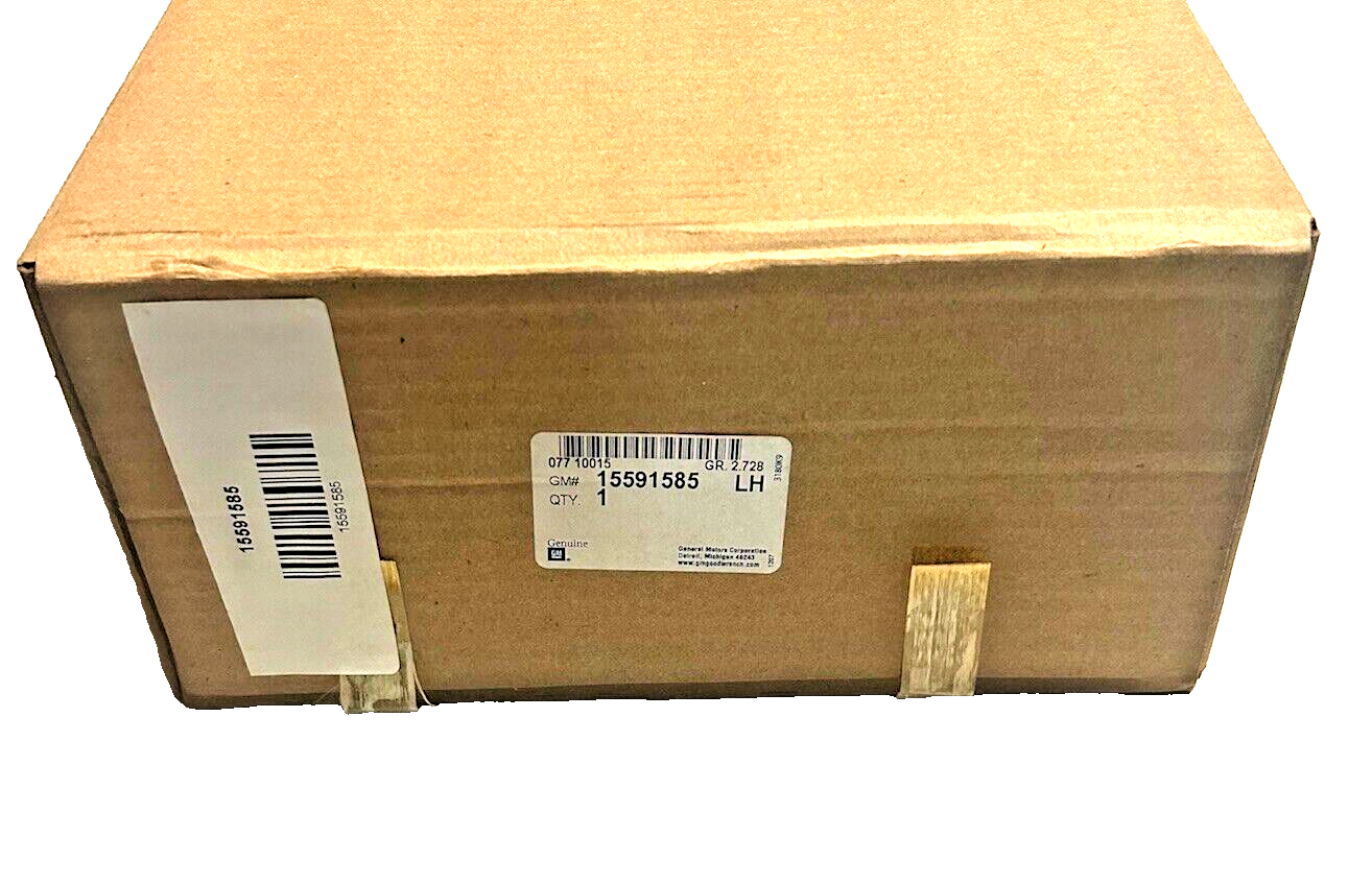 New OEM 1983-1990 S10 Blazer Driver's Side Left Headlight Door, Part # 15591585