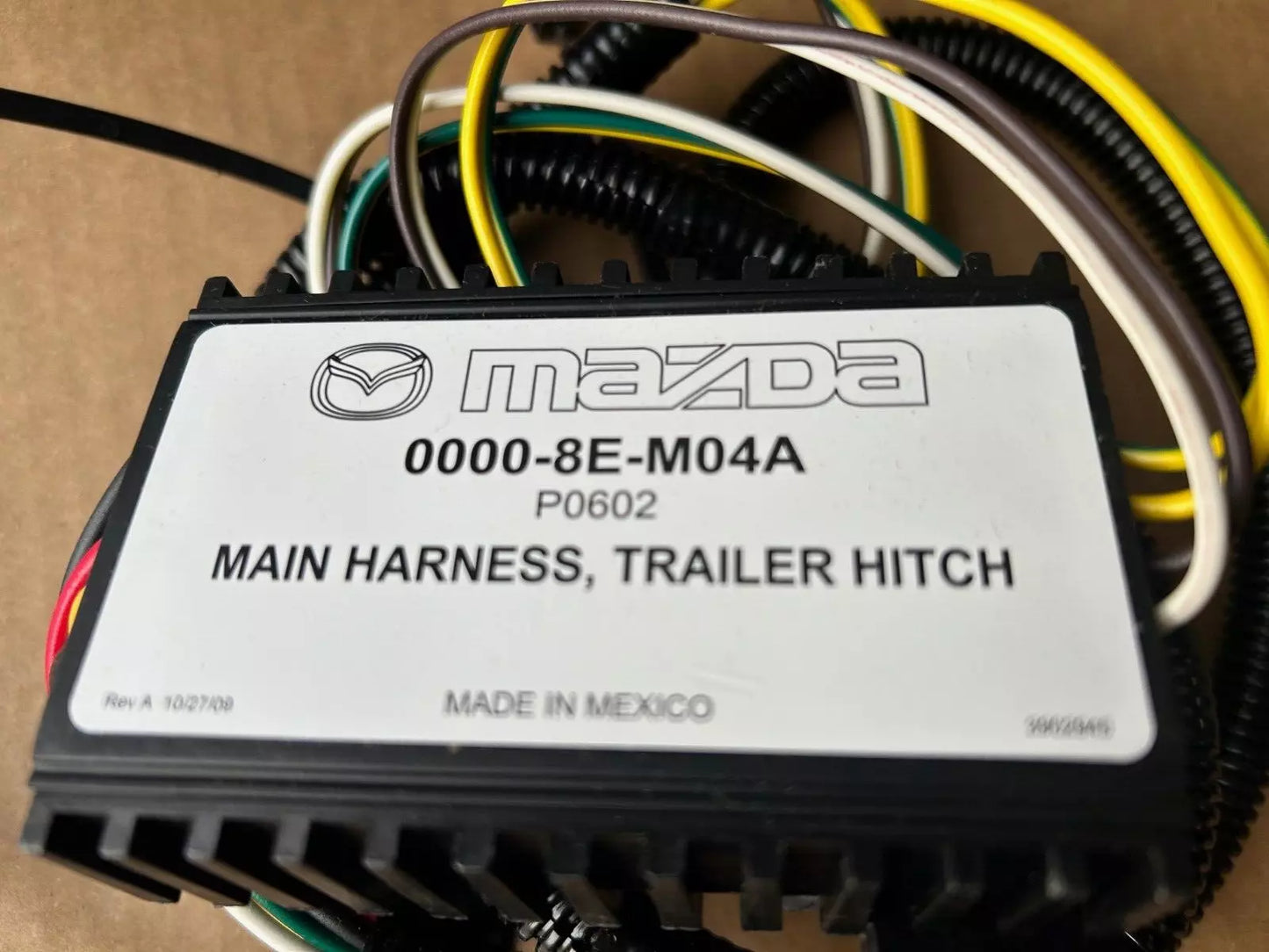 New OEM 2007-2012 Mazda CX7 CX-7 Class 2 Trailer Hitch Kit, Part # 00008EM01A