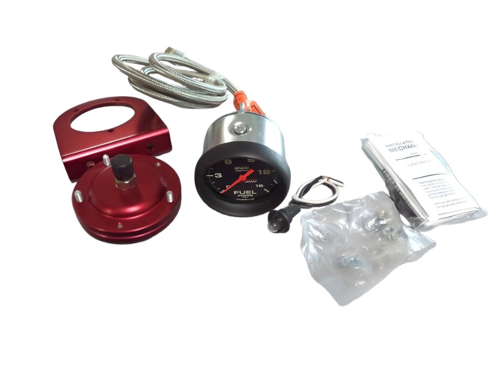 New OEM GM Performance Liquid Filled Fuel Pressure Gauge, Part # 12361396