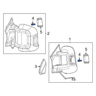 New OEM Genuine Ram, Front Turn Signal Light Bulb - Part # 68094355AA