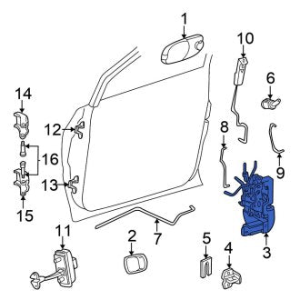 New OEM Genuine Isuzu, Engine Coolant Reservoir Hose - Part # 8970643331