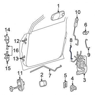 New OEM Genuine Isuzu, Rear Center Brake Hydraulic Hose - Part # 8942111830