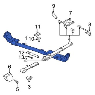 New OEM Rear Suspension Subframe Fits, 2001, 2004 Chrysler Town and Country - Part # 4743542AA