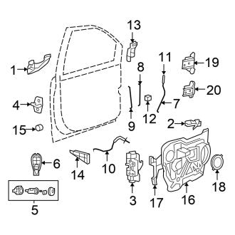 New OEM Genuine Isuzu, Engine Water Pump Pulley - Part # 8944032311