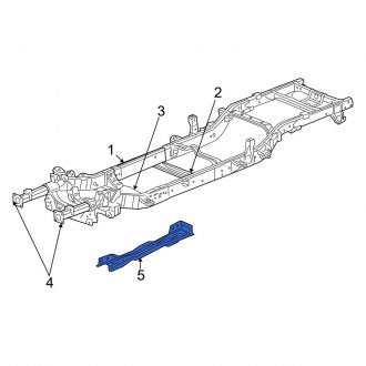 New OEM Frame Crossmember Fits, 2011 Dodge Dakota - Part # 52013548AB