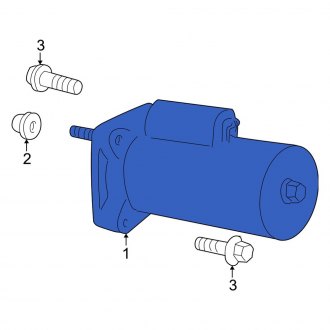 New OEM Starter Motor Fits, 1998 Dodge Dakota - Part # 56041013