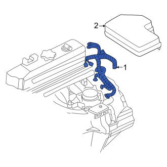 New OEM Engine Wiring Harness Fits, 2000 Dodge Dakota - Part # 56045406AA