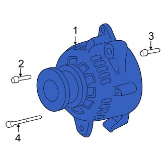 New OEM Alternator Fits, 2007 Dodge Durango - Part # 56029700AB