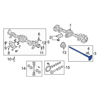 New OEM Rear Drive Axle Shaft Fits, 2007-2011 Dodge Nitro - Part # 52114548AD