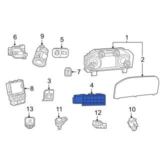 New OEM Combination Switch Fits, 2024 Dodge Ram - Part # 68596337AA