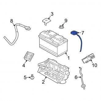 New OEM Battery Cable Fits, 2011-2023 Dodge Challenger - Part # 68207017AD