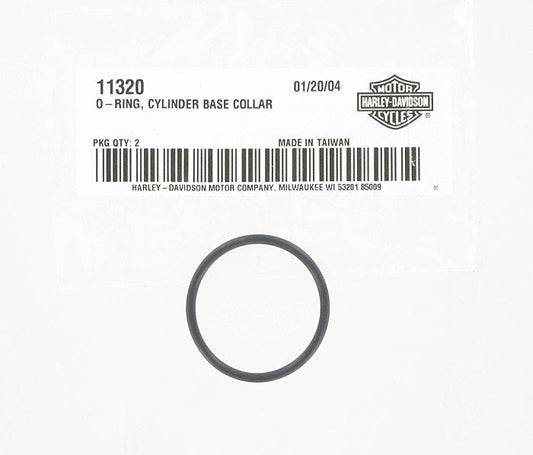 New OEM Genuine Harley-Davidson O-Ring Cylinder Base Collar, 11320