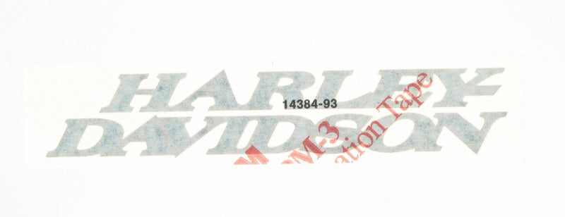 New OEM Genuine Harley-Davidson Decal Left "Harley-Davidson", 14384-93