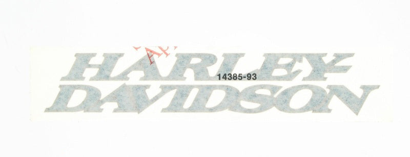 New OEM Genuine Harley-Davidson Decal Right "Harley-Davidson", 14385-93