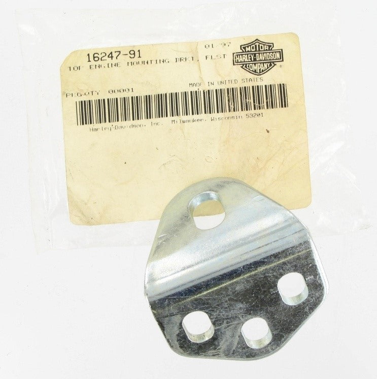 New OEM Genuine Harley-Davidson Top Engine Mounting Bracket, 16247-91