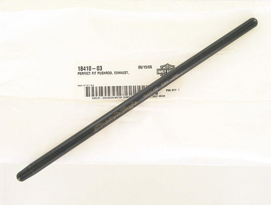 New OEM Genuine Harley-Davidson Perfect Fit Push Rod Exhaust -.030", 18410-03