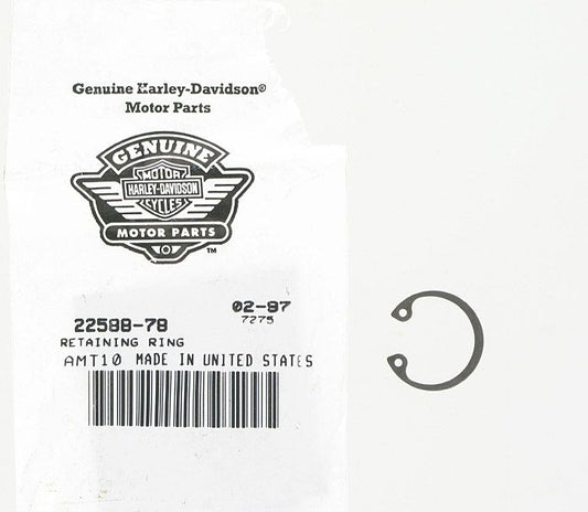 New OEM Genuine Harley-Davidson Retaining Ring Piston Pin, 22588-78
