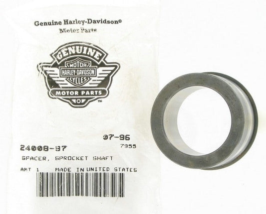 New OEM Genuine Harley-Davidson Spacer Sprocket Shaft, 24008-97