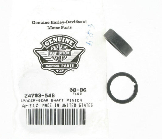 New OEM Genuine Harley-Davidson Spacer Pinion Shaft Gear, 24703-54B