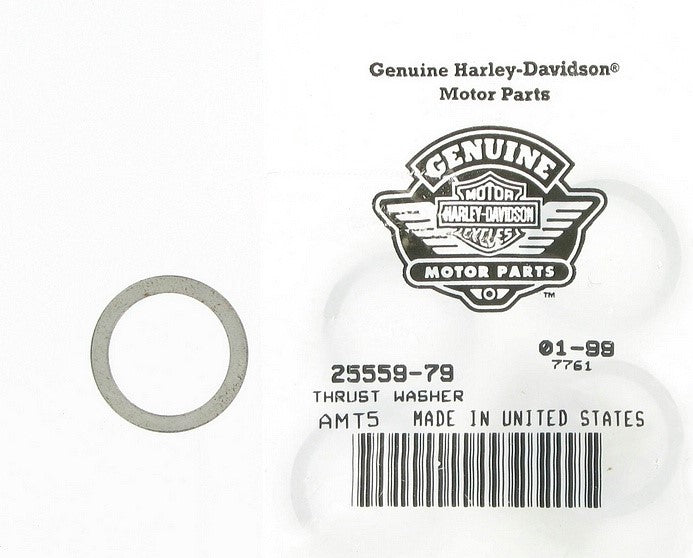 New OEM Genuine Harley-Davidson Thrust Washer Cam Gear Shaft .095", 25559-79
