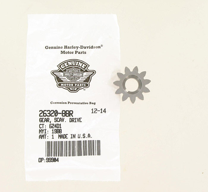 New OEM Genuine Harley-Davidson Gear Scavenger Drive, 26320-88R