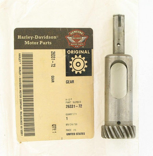 New OEM Genuine Harley-Davidson Gear Breather Valve, 26331-72