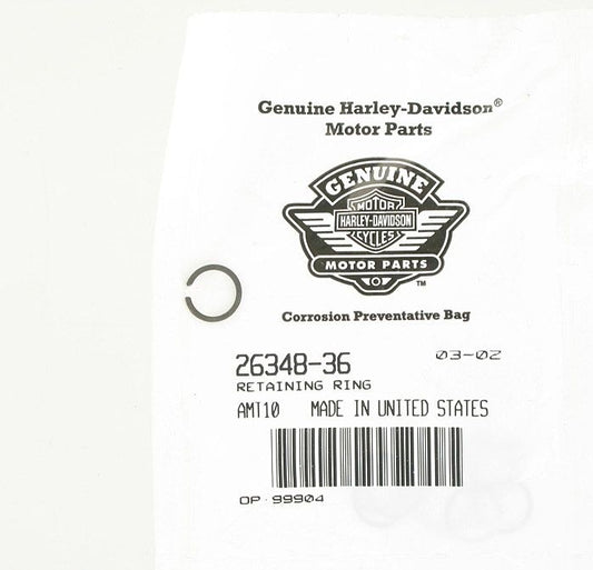 New OEM Genuine Harley-Davidson 10-Pack Retaining Ring, 26348-36